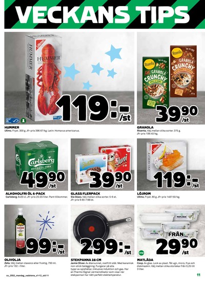 Coop reklamblad i vecka 1 sida 11