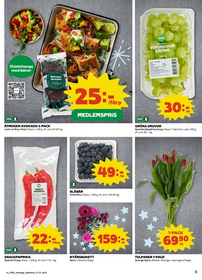 Coop reklamblad i vecka 1 sida 5
