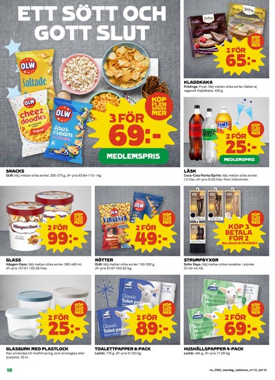 Coop reklamblad i vecka 1 sida 10