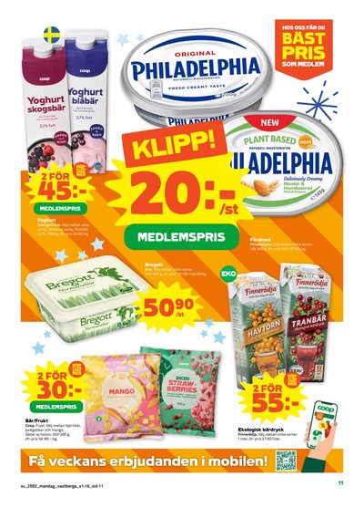 Stora Coop reklamblad i vecka 1 sida 11