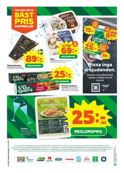 Stora Coop reklamblad i vecka 1 sida 16