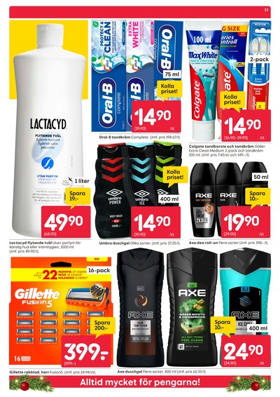 Rusta reklamblad i vecka 1 sida 13