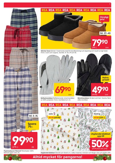 Rusta reklamblad i vecka 1 sida 7