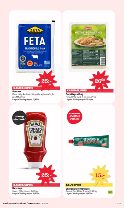 Hemköp reklamblad i vecka 1 sida 12