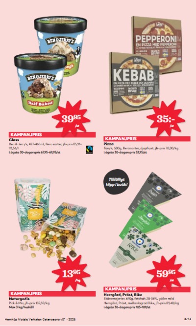 Östenssons reklamblad i vecka 1 sida 2