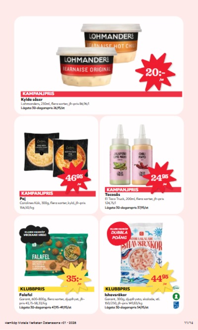 Östenssons reklamblad i vecka 1 sida 11