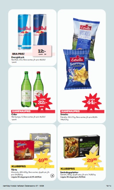 Östenssons reklamblad i vecka 1 sida 13