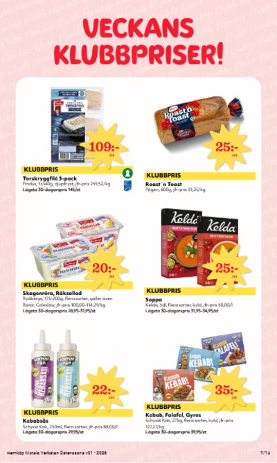 Östenssons reklamblad i vecka 1 sida 7