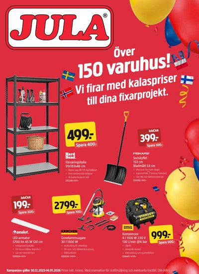 Jula reklamblad i vecka 1 sida 1