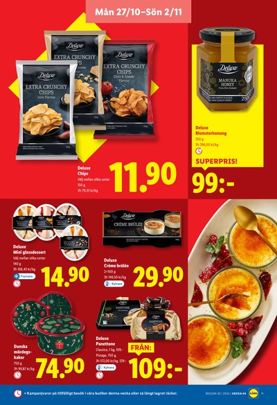 Lidl reklamblad i vecka 44 sida 11