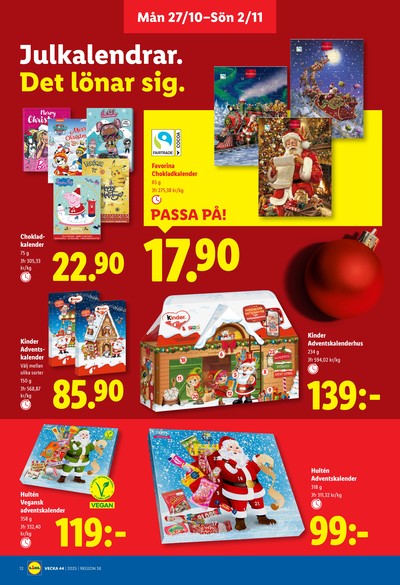 Lidl reklamblad i vecka 44 sida 14