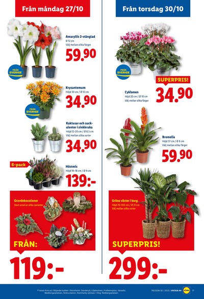Lidl reklamblad i vecka 44 sida 20