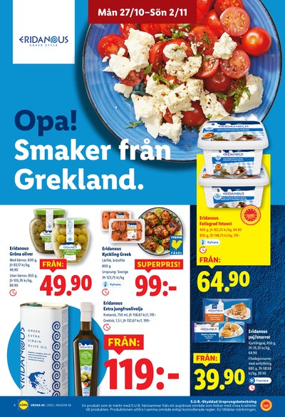 Lidl reklamblad i vecka 44 sida 8