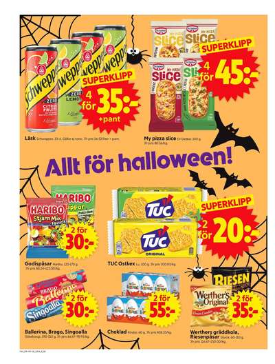 ICA Supermarket reklamblad i vecka 44 sida 2