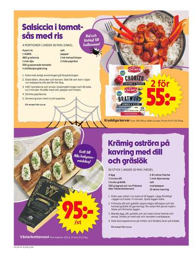 ICA Supermarket reklamblad i vecka 44 sida 6