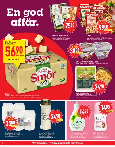 WILLY:S reklamblad i vecka 44 sida 6