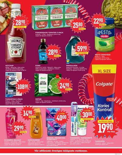 WILLY:S reklamblad i vecka 44 sida 7