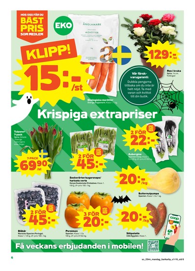 Stora Coop reklamblad i vecka 44 sida 6