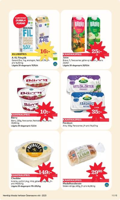 Hemköp reklamblad i vecka 44 sida 11
