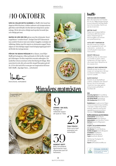ICA Buffé reklamblad i vecka 45 sida 3