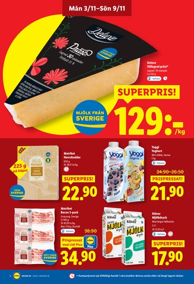 Lidl reklamblad i vecka 45 sida 12