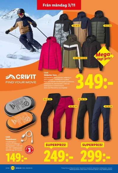 Lidl reklamblad i vecka 45 sida 18