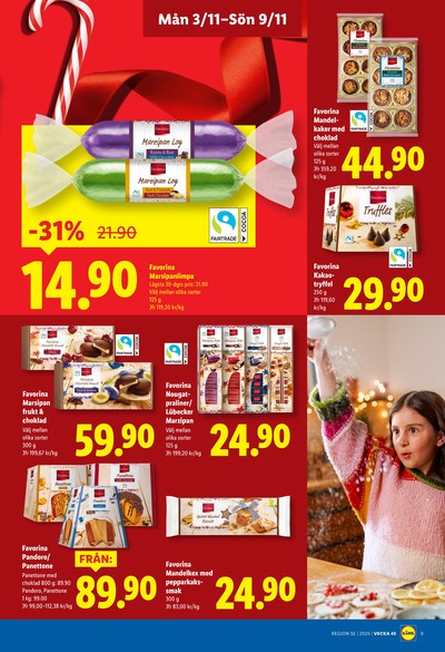 Lidl reklamblad i vecka 45 sida 9