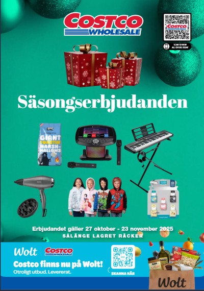 Costco reklamblad i vecka 45 sida 1