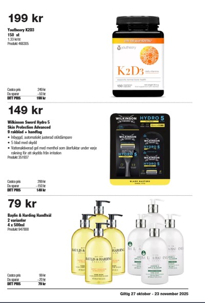 Costco reklamblad i vecka 45 sida 11