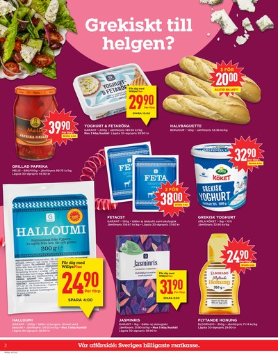 WILLY:S reklamblad i vecka 45 sida 2