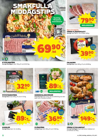 Coop reklamblad i vecka 45 sida 2