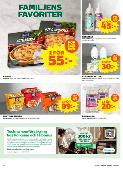 Coop reklamblad i vecka 45 sida 4