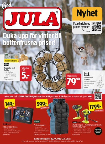 Jula reklamblad i vecka 45 sida 1