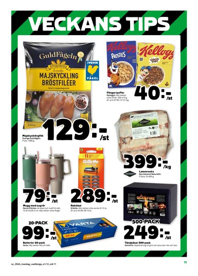 Stora Coop reklamblad i vecka 45 sida 11