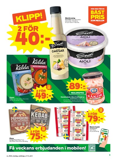 Stora Coop reklamblad i vecka 45 sida 3