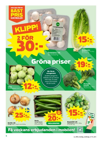 Stora Coop reklamblad i vecka 45 sida 4