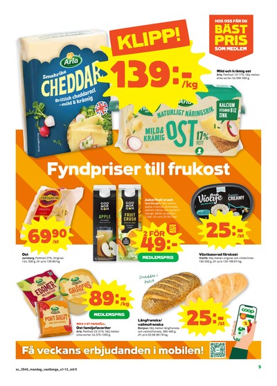 Stora Coop reklamblad i vecka 45 sida 5