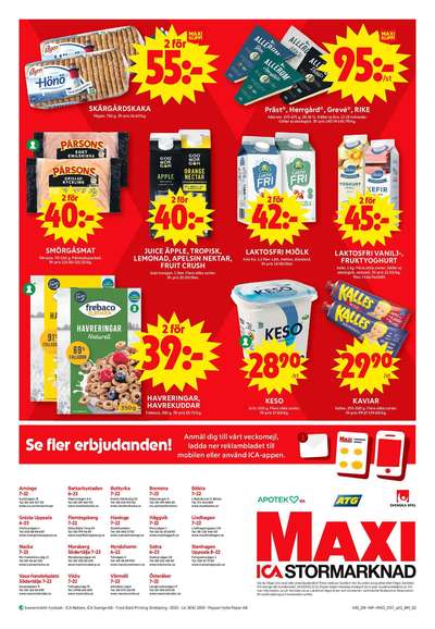 ICA Maxi reklamblad i vecka 45 sida 14