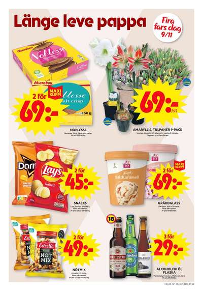 ICA Maxi reklamblad i vecka 45 sida 5