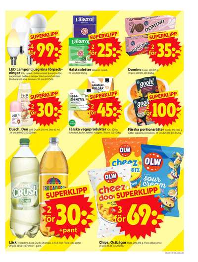 ICA Supermarket reklamblad i vecka 45 sida 3