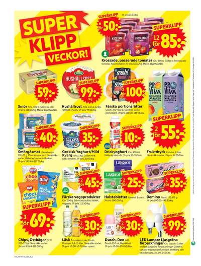 ICA Supermarket reklamblad i vecka 45 sida 10