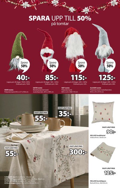 Jysk reklamblad i vecka 45 sida 14