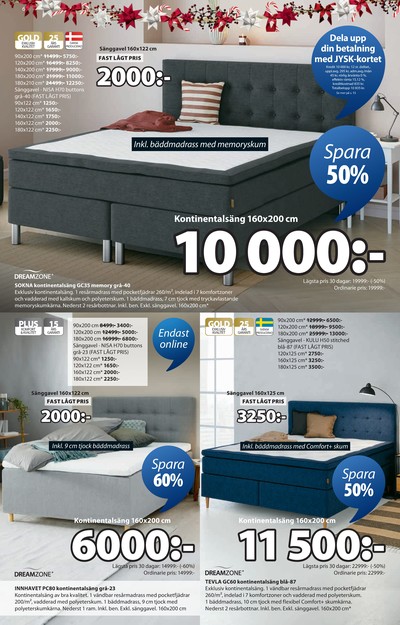 Jysk reklamblad i vecka 45 sida 7