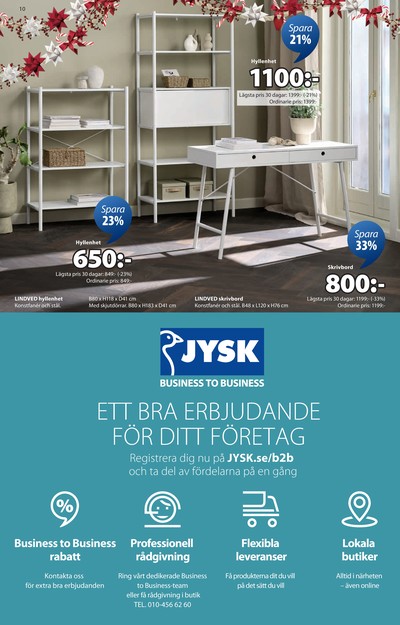 Jysk reklamblad i vecka 49 sida 11