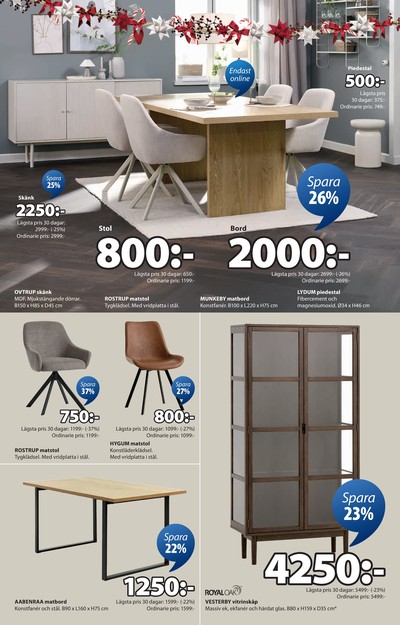 Jysk reklamblad i vecka 49 sida 15