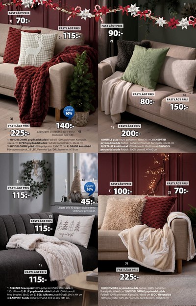 Jysk reklamblad i vecka 49 sida 22