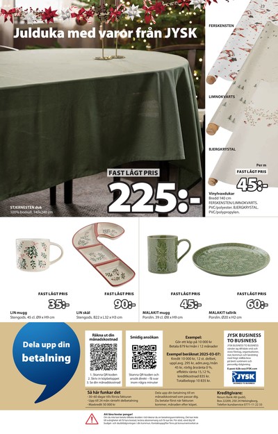 Jysk reklamblad i vecka 49 sida 24