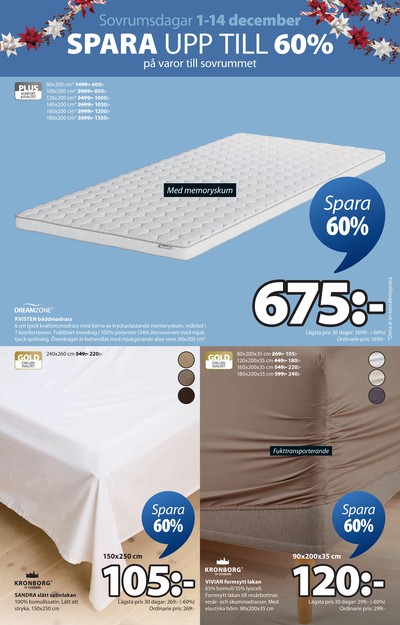 Jysk reklamblad i vecka 49 sida 4