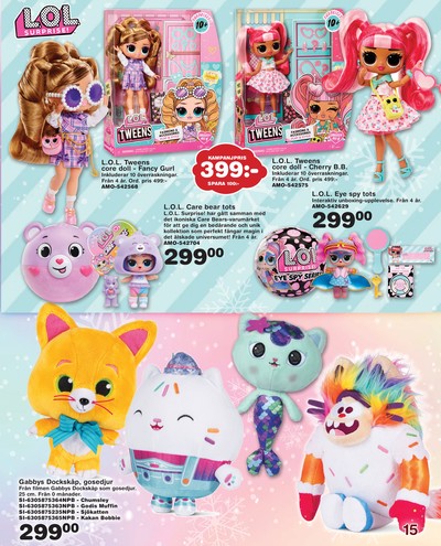 Lekextra reklamblad i vecka 49 sida 15