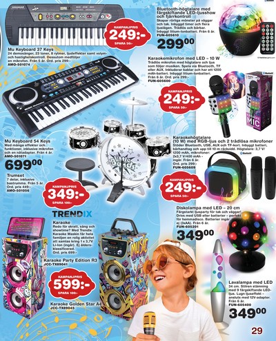 Lekextra reklamblad i vecka 49 sida 29